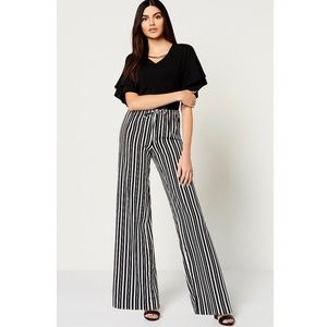 Calvin Klein Drawstring Wide Leg Trousers